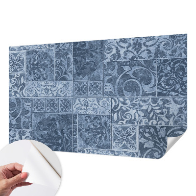 Selbstklebende Fototapete für die Wand Pflanzenornamente