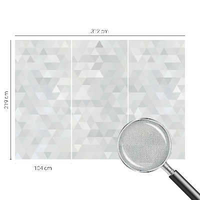 3D-Fototapete fürs Schlafzimmer Graues Muster