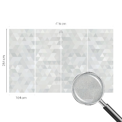 3D-Fototapete fürs Schlafzimmer Graues Muster