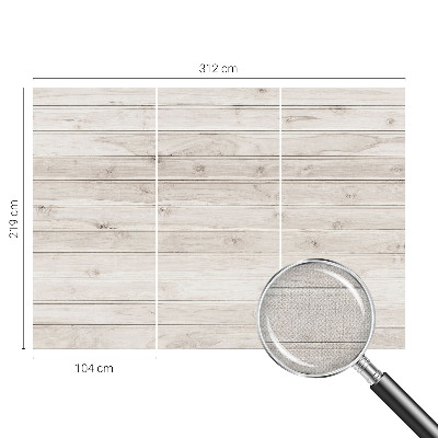 Selbstklebende Fototapete für die Wand Naturholz