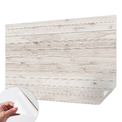 Selbstklebende Fototapete für die Wand Naturholz