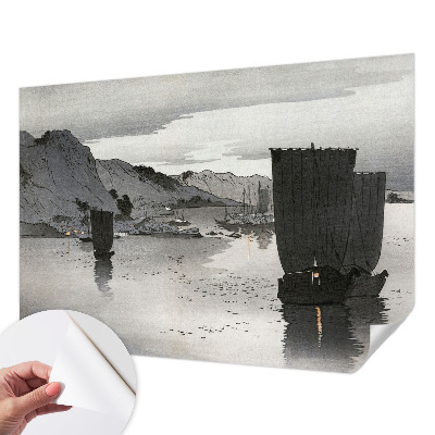 Fototapete in 3D-Optik Abendbucht