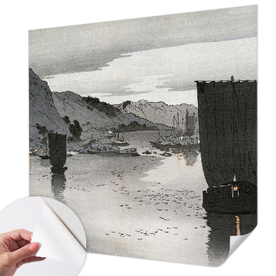 Fototapete in 3D-Optik Abendbucht