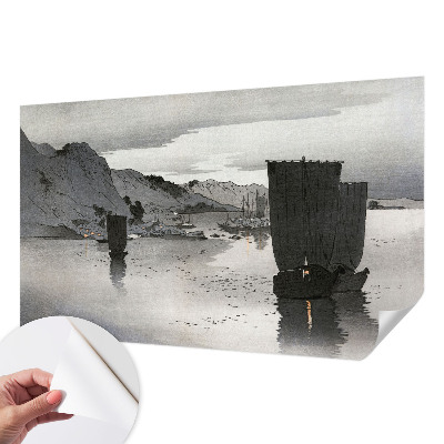 Fototapete in 3D-Optik Abendbucht