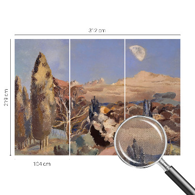 3D-Fototapete Waldlandschaft
