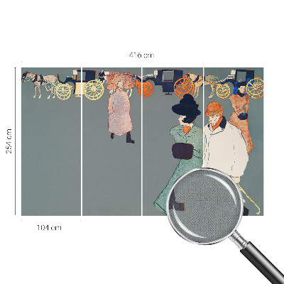 Fototapete nach Maß Kutschenkostüme