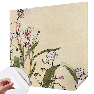 Moderne Fototapete nach Maß Florale Eleganz