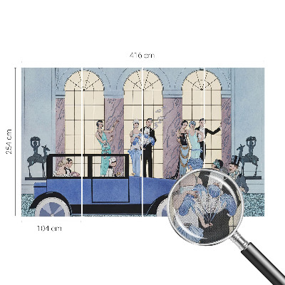 3D-Fototapete Art Deco