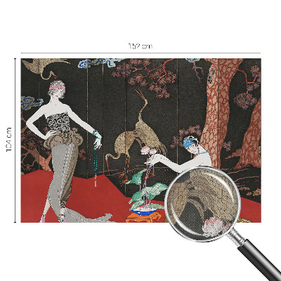 3D-Fototapete fürs Wohnzimmer Elegante Szene