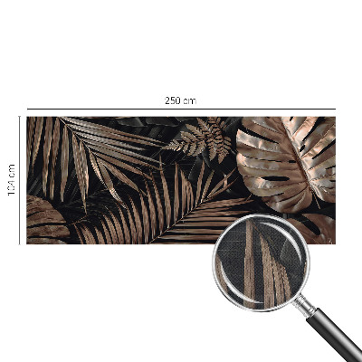 Hochwertige Bildtapete Exotische Blätter