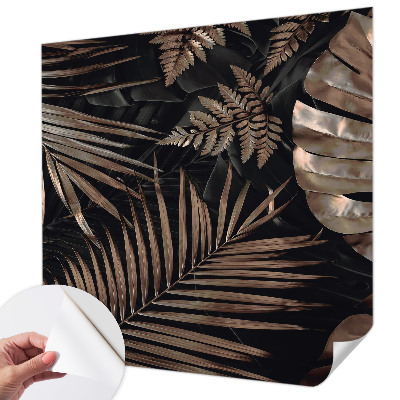 Hochwertige Bildtapete Exotische Blätter