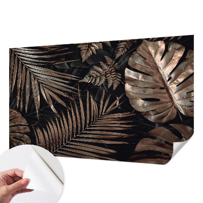 Hochwertige Bildtapete Exotische Blätter