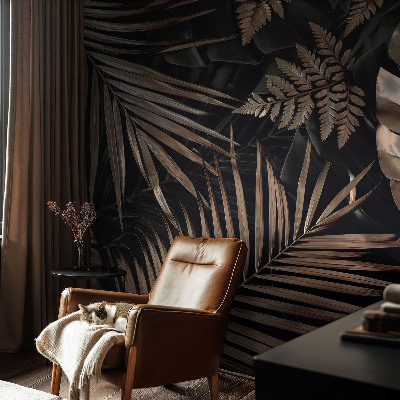 Hochwertige Bildtapete Exotische Blätter