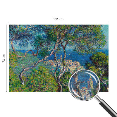 Fototapete in 3D-Optik Mittelmeerblick