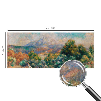 3D-Fototapete fürs Schlafzimmer Berglandschaft