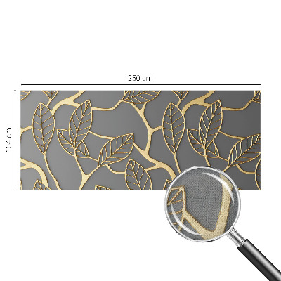 Selbstklebende Fototapete für die Wand Elegante Blätter