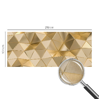 Selbstklebende Fototapete fürs Wohnzimmer Dreiecksmuster