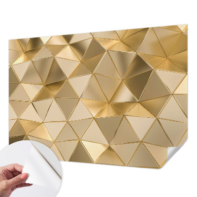 Selbstklebende Fototapete fürs Wohnzimmer Dreiecksmuster