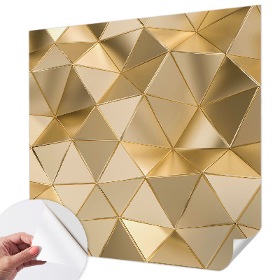 Selbstklebende Fototapete fürs Wohnzimmer Dreiecksmuster