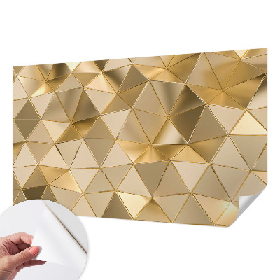 Selbstklebende Fototapete fürs Wohnzimmer Dreiecksmuster