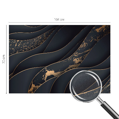 Selbstklebende Fototapete fürs Kinderzimmer Elegante Wellen