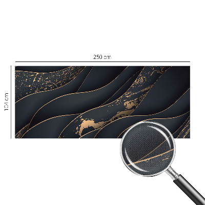 Selbstklebende Fototapete fürs Kinderzimmer Elegante Wellen