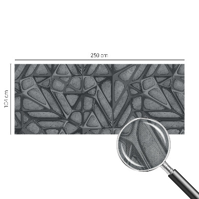 3D-Fototapete fürs Schlafzimmer Geometrische Muster