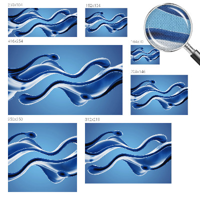 Motivtapete fürs Wohnzimmer Abstrakte Leichtigkeit