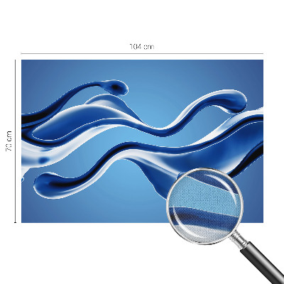 Motivtapete fürs Wohnzimmer Abstrakte Leichtigkeit