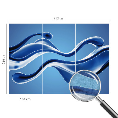 Motivtapete fürs Wohnzimmer Abstrakte Leichtigkeit