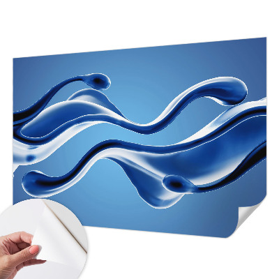 Motivtapete fürs Wohnzimmer Abstrakte Leichtigkeit