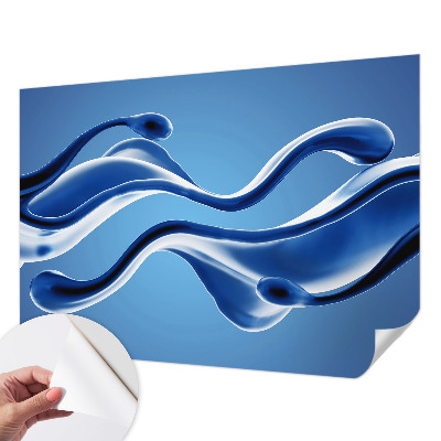 Motivtapete fürs Wohnzimmer Abstrakte Leichtigkeit