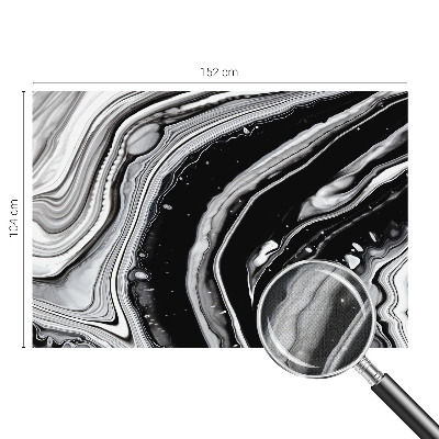 Selbstklebende Fototapete fürs Kinderzimmer Monochromatische Wellen