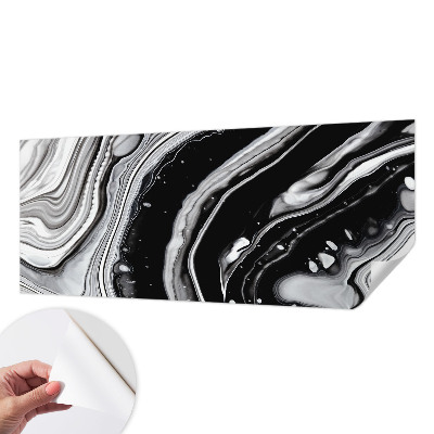 Selbstklebende Fototapete fürs Kinderzimmer Monochromatische Wellen