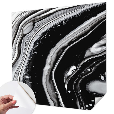 Selbstklebende Fototapete fürs Kinderzimmer Monochromatische Wellen