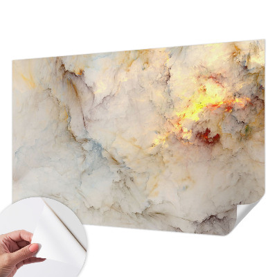 3D-Fototapete fürs Schlafzimmer Farbenfrohe Landschaft