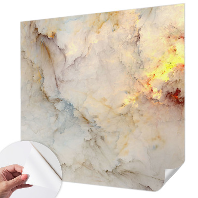 3D-Fototapete fürs Schlafzimmer Farbenfrohe Landschaft