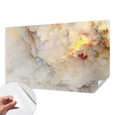 3D-Fototapete fürs Schlafzimmer Farbenfrohe Landschaft