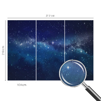 Selbstklebende Fototapete Sternennacht