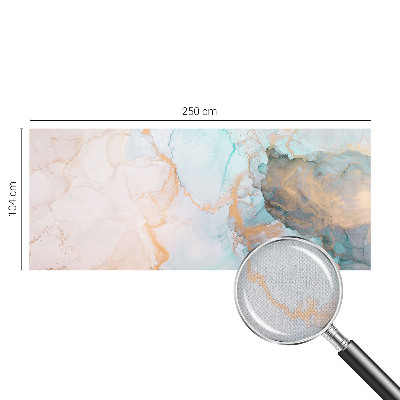 Selbstklebende Fototapete fürs Kinderzimmer Aquarellwellen