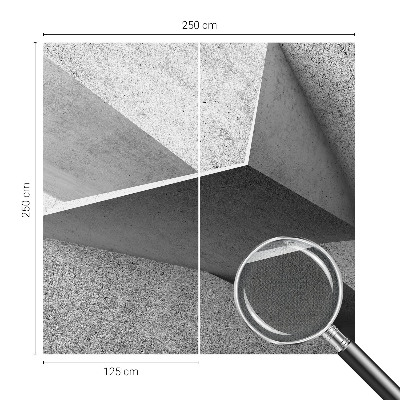 Selbstklebende Fototapete fürs Schlafzimmer Geometrische Strukturen
