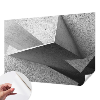 Selbstklebende Fototapete fürs Schlafzimmer Geometrische Strukturen