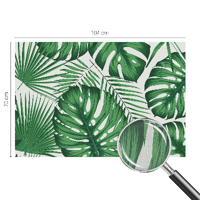 3D-Fototapete Tropische Blätter