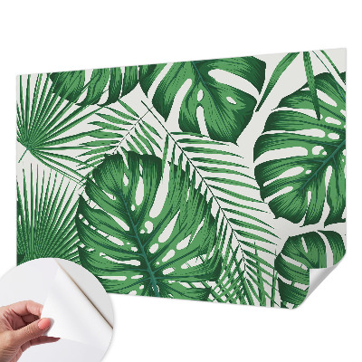 3D-Fototapete Tropische Blätter
