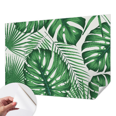 3D-Fototapete Tropische Blätter