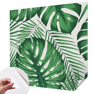 3D-Fototapete Tropische Blätter