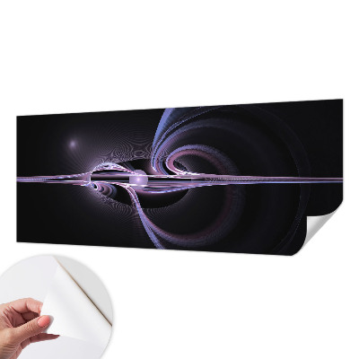 3D-Fototapete fürs Schlafzimmer Kosmische Abstraktion