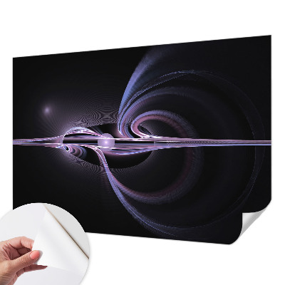 3D-Fototapete fürs Schlafzimmer Kosmische Abstraktion