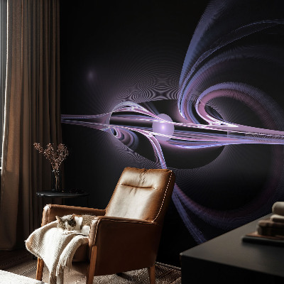 3D-Fototapete fürs Schlafzimmer Kosmische Abstraktion