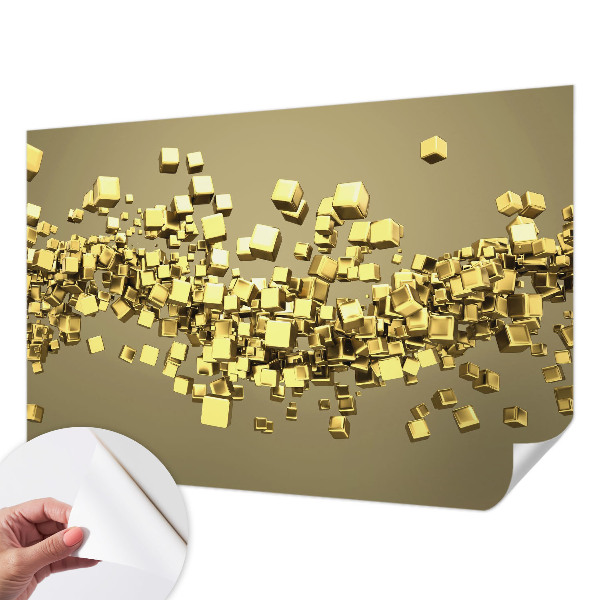 Motivtapete fürs Wohnzimmer Kreative Würfel